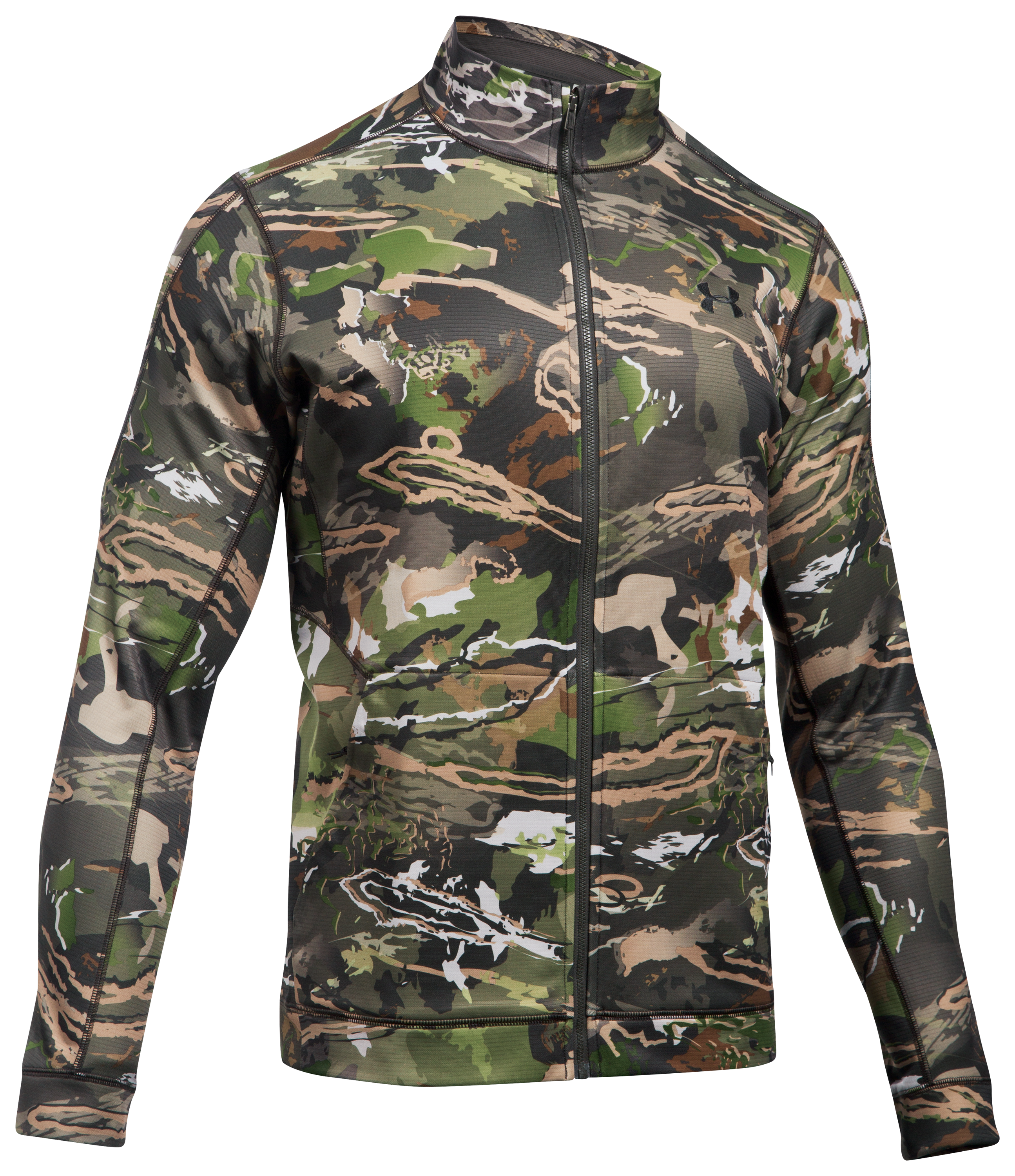 Under Armour Threadborne Stix Fleece Full-Zip Jacket for Men | Bass Pro ...